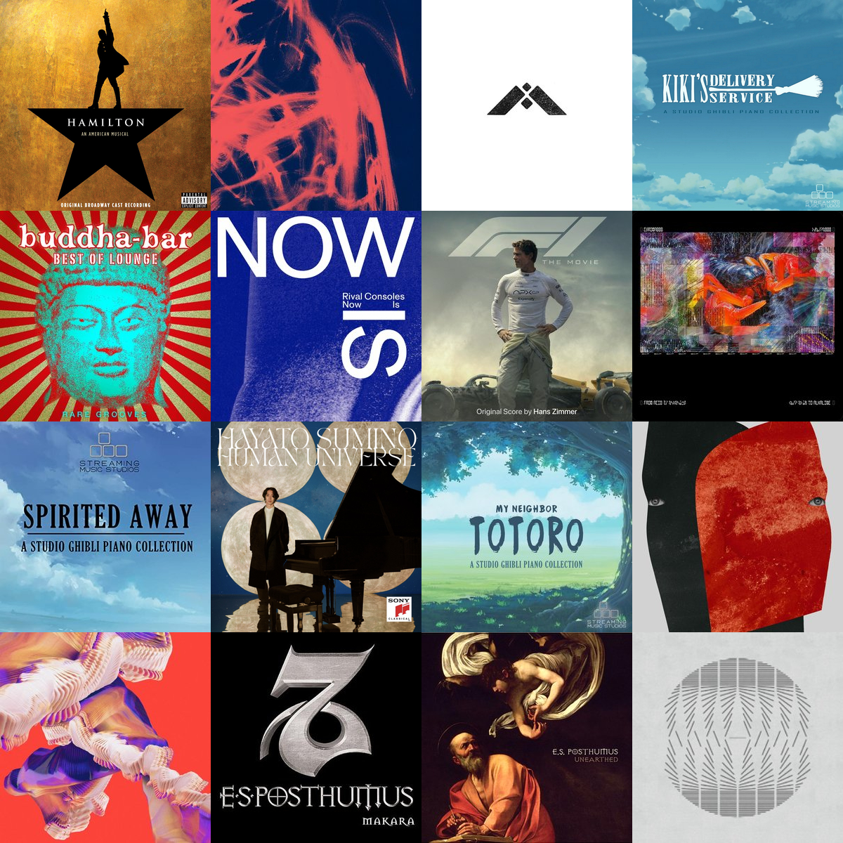 Last.fm album collage